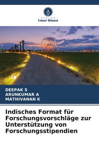 Produktbild: Indisches Format f&uuml;r Forschungsvorschl&auml;ge zur Unterst&uuml;tzung von Forschungsstipendien