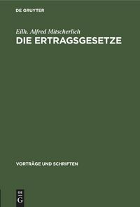 Produktbild: Die Ertragsgesetze
