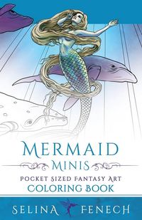 Produktbild: Mermaid Minis - Pocket Sized Fantasy Art Coloring Book