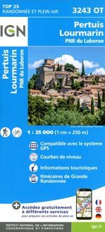 Produktbild: Pertuis Lourmarin PNR du Luberon 1:25 000
