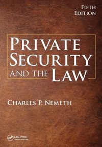 Produktbild: Private Security and the Law