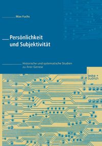 Produktbild: Pers&ouml;nlichkeit und Subjektivit&auml;t