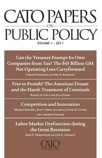 Produktbild: Cato Papers on Public Policy, Volume 1