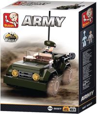 Bild vom Artikel Sluban M38-B0587F - Army, Jeep, 8-in-1 Mini-Bausatz, Klemmbausteine vom Autor 