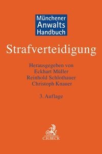 Produktbild: M&uuml;nchener Anwaltshandbuch Strafverteidigung