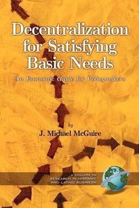 Produktbild: Decentralization for Satisfying Basic Needs - 1st Edition