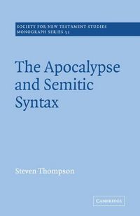 Produktbild: The Apocalypse and Semitic Syntax