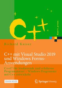 Produktbild: C++ mit Visual Studio 2019 und Windows Forms-Anwendungen