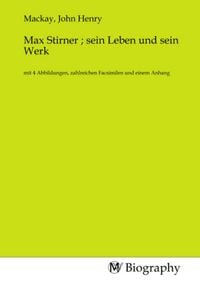 Produktbild: Max Stirner ; sein Leben und sein Werk