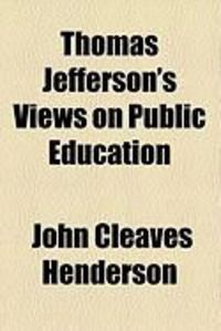 Produktbild: Thomas Jefferson's Views on Public Education