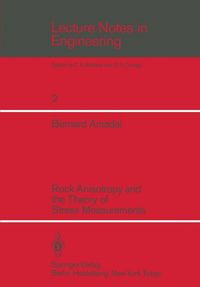 Produktbild: Rock Anisotropy and the Theory of Stress Measurements