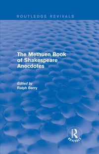 Produktbild: The Methuen Book of Shakespeare Anecdotes