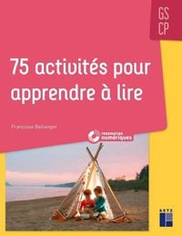 Produktbild: 75 activit&eacute;s pour apprendre &agrave; lire : GS-CP + 1 CD-ROM