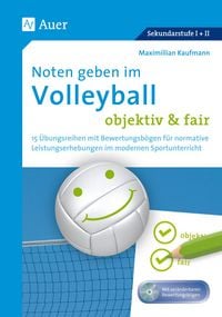 Produktbild: Noten geben im Volleyball - objektiv & fair