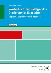 Produktbild: W&ouml;rterbuch der P&auml;dagogik, Englisch-Deutsch/ Deutsch-Englisch