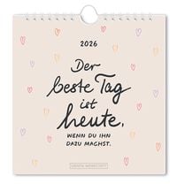 Produktbild: Postkartenkalender 2026 Der beste Tag