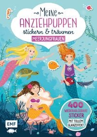 Produktbild: Meine Anziehpuppen - stickern & träumen: Meerjungfrauen