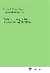Produktbild: Christian thought, its History and Application