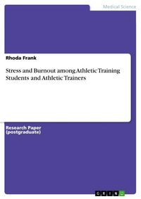 Produktbild: Stress and Burnout among Athletic Training Students and Athletic Trainers