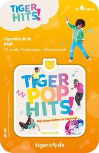 Produktbild: tigercard - tigerhits - tiger POP hits