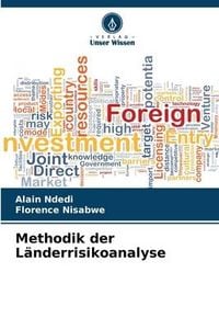 Produktbild: Methodik der L&auml;nderrisikoanalyse