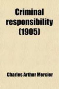 Produktbild: Criminal Responsibility