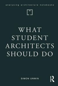Produktbild: Unwin, S: What Student Architects Should Do
