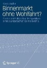 Produktbild: Binnenmarkt ohne Wohlfahrt?