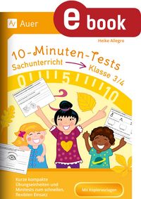 Produktbild: 10-Minuten-Tests Sachunterricht - Klasse 3/4