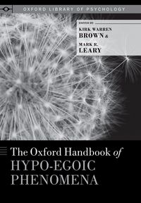 Produktbild: The Oxford Handbook of Hypo-egoic Phenomena