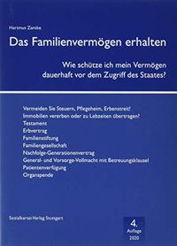 Bild vom Artikel Zantke, H: Familienvermögen erhalten vom Autor Hartmut Zantke