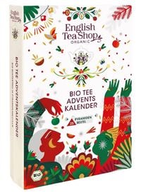 Produktbild: ETS - Teebuch Adventskalender, BIO, 25 Pyramidenbeutel
