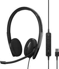Produktbild: EPOS On Ear Headset kabelgebunden Stereo Schwarz Noise Cancelling Lautst&auml;rkeregelung, Mikrofon-Stummschaltung Telefon