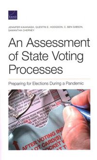 Produktbild: An Assessment of State Voting Processes