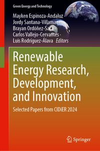 Produktbild: Congress on Research, Development and Innovation in Renewable Energies