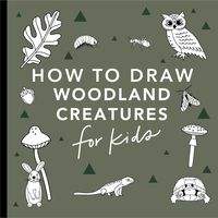 Produktbild: Mushrooms & Woodland Creatures: How to Draw Books for Kids with Woodland Creatures, Bugs, Plants, and Fungi