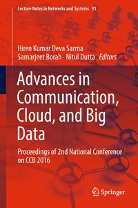 Produktbild: Advances in Communication, Cloud, and Big Data
