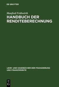Produktbild: Handbuch der Renditeberechnung
