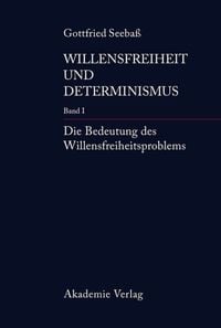 Produktbild: Die Bedeutung des Willensfreiheitsproblems