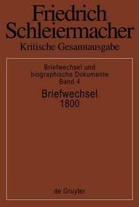 Produktbild: Briefwechsel 1800