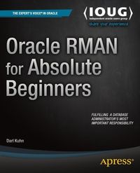 Produktbild: Oracle RMAN for Absolute Beginners