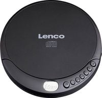 Produktbild: Lenco CD-010 Tragbarer CD-Player CD, CD-RW, CD-R Akku-Ladefunktion Schwarz