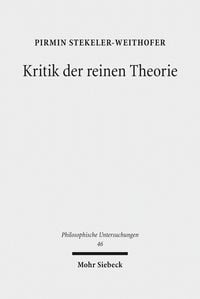 Produktbild: Kritik der reinen Theorie