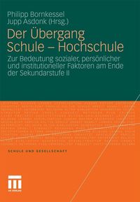 Bild vom Artikel Der Übergang Schule - Hochschule vom Autor Philipp Bornkessel