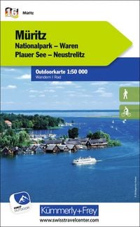 Produktbild: K&uuml;mmerly+Frey Outdoorkarte Deutschland 16 M&uuml;ritz Nationalpark 1:50.000