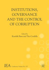 Produktbild: Institutions, Governance and the Control of Corruption