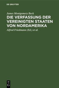 Produktbild: Die Verfassung der Vereinigten Staaten von Nordamerika