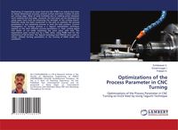 Produktbild: Optimizations of the Process Parameter in CNC Turning