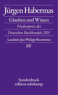 Bild vom Artikel Glauben und Wissen vom Autor Jürgen Habermas