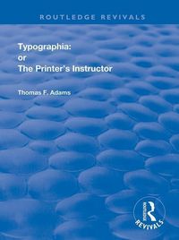 Produktbild: Adams, T: Typographia